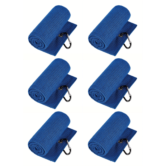 6 Pcs Golf Towel 20x12 Inch