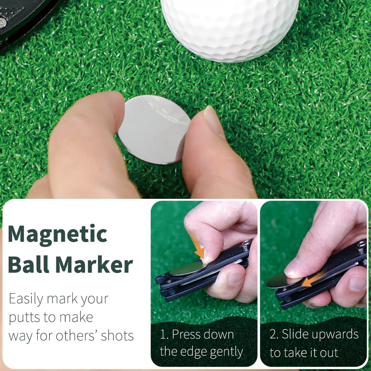 2pcs Golf Divot Repair Tool