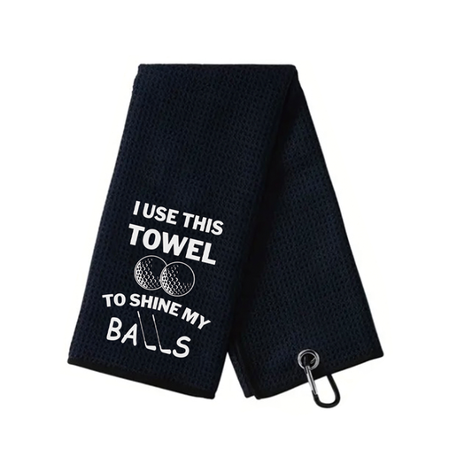 Embroidered Personalized Golf Towel