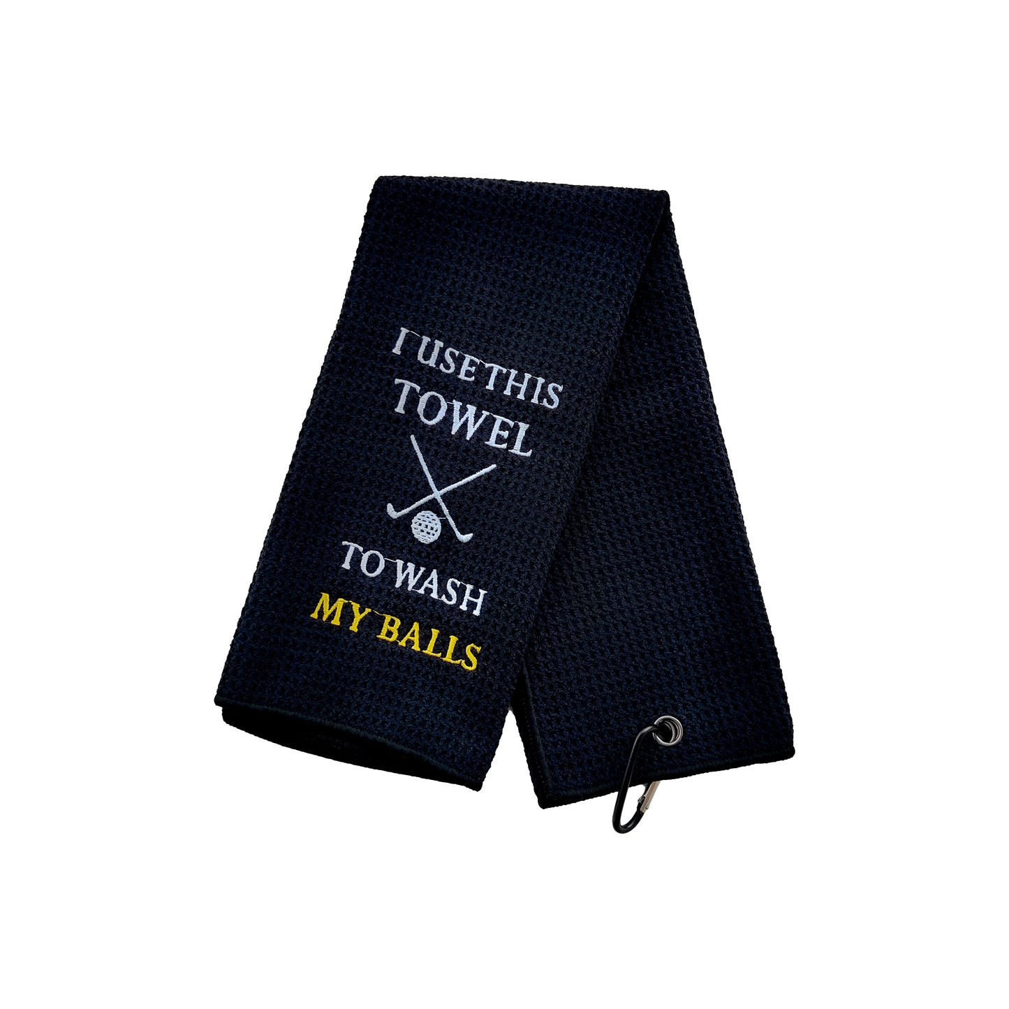 Embroidered Personalized Golf Towel