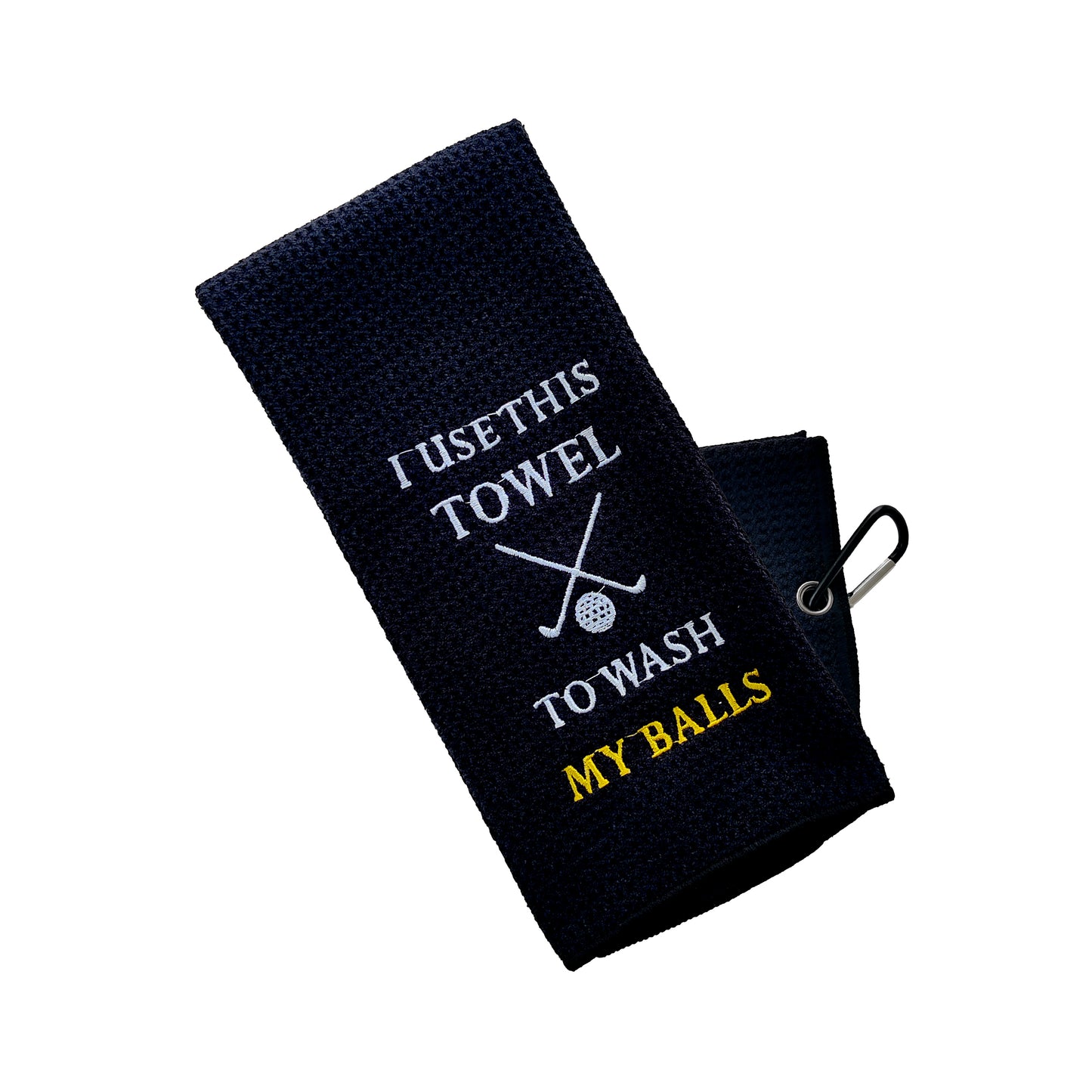 Embroidered Personalized Golf Towel