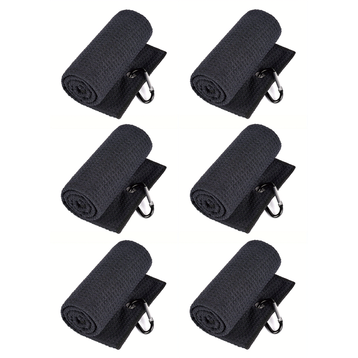 6 Pcs Golf Towel 20x12 Inch