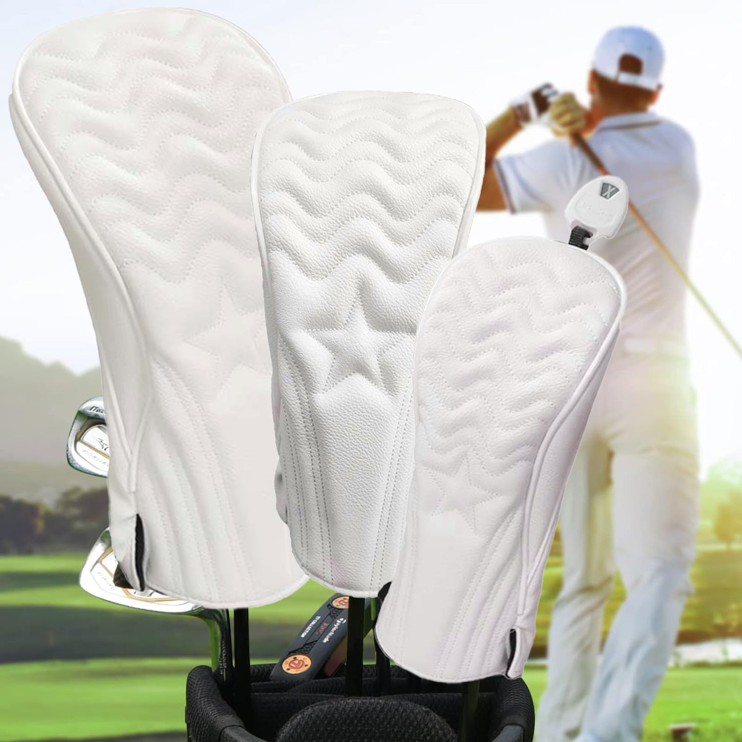 Golf Club Head Covers for Woods and Drivers