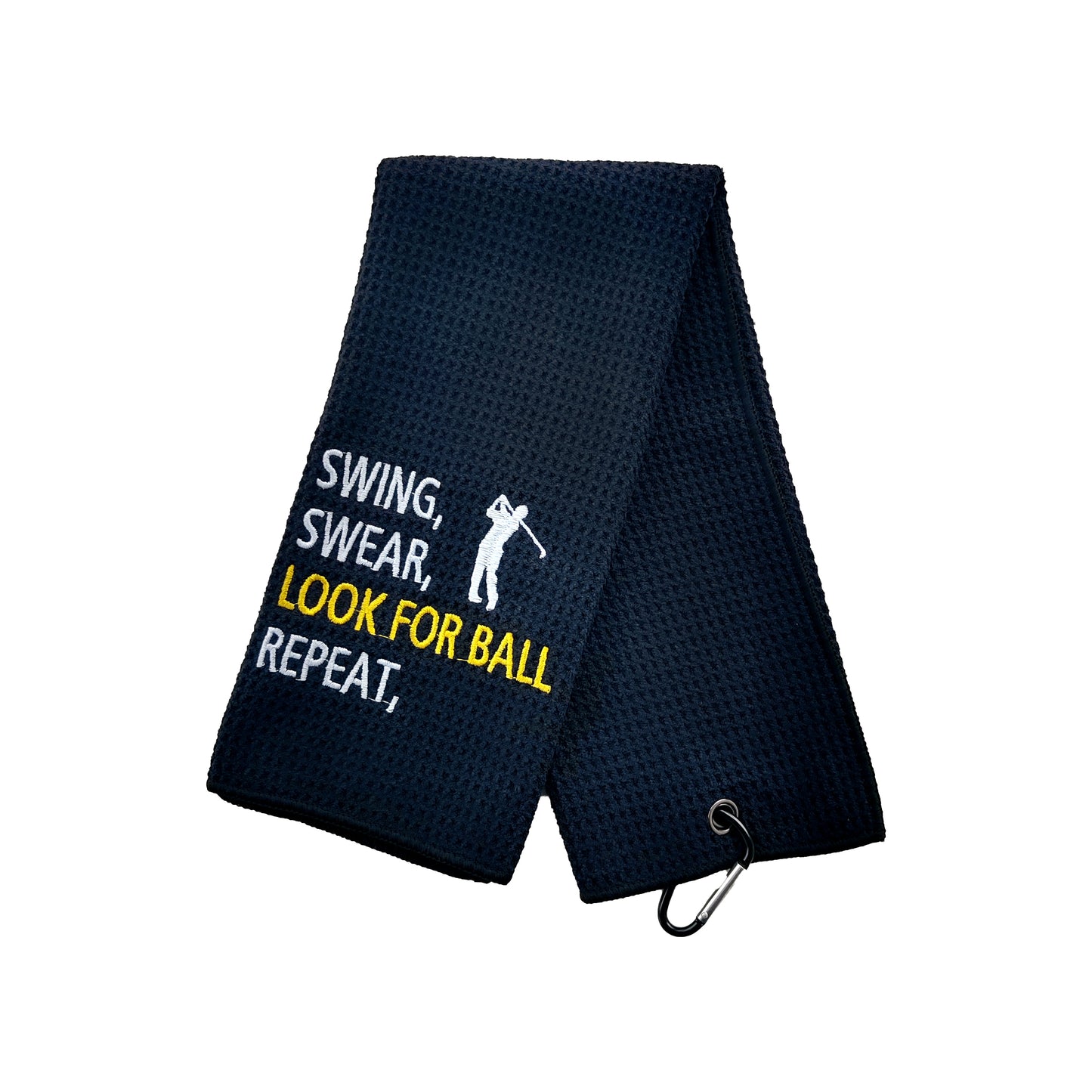 Embroidered Personalized Golf Towel