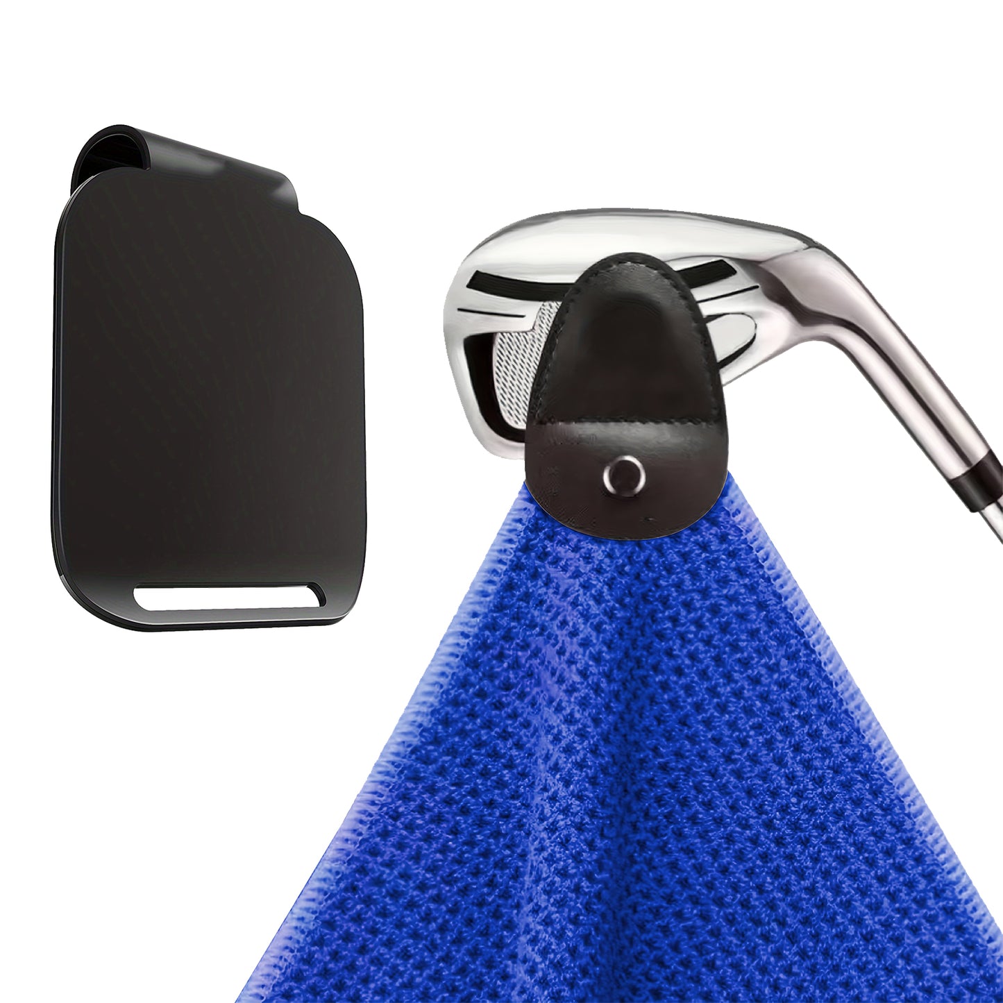 Magnetic Golf Bag Landing Pad + Golf Towel Set
