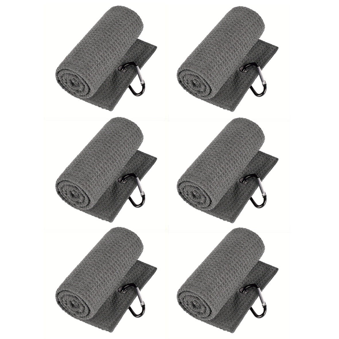6 Pcs Golf Towel 20x12 Inch