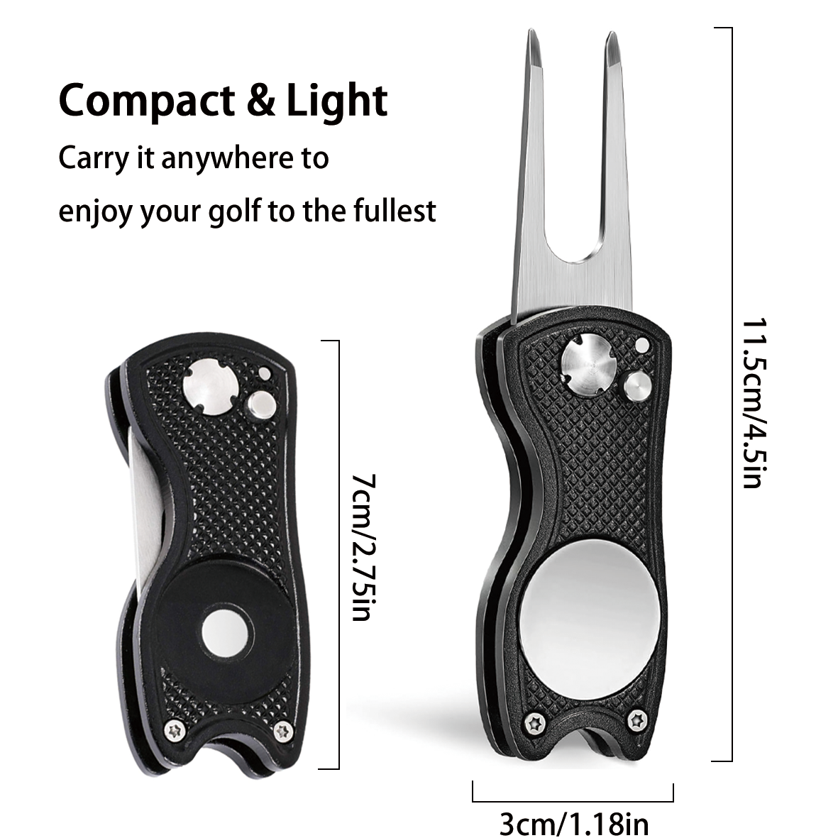 2pcs Golf Divot Repair Tool