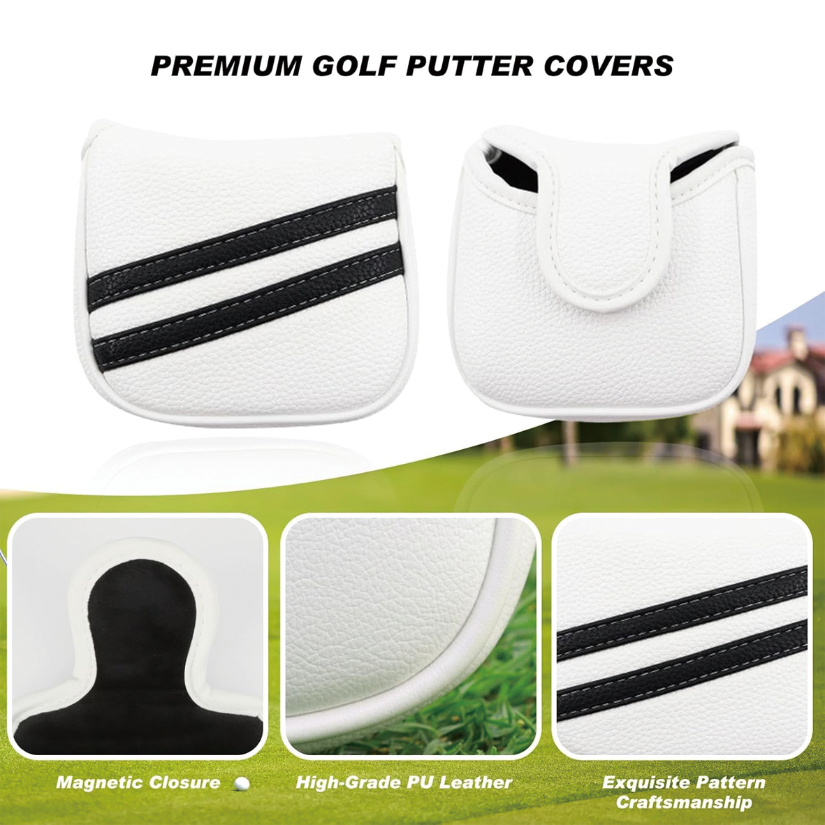 Golf Head Covers for Mallet Putter
