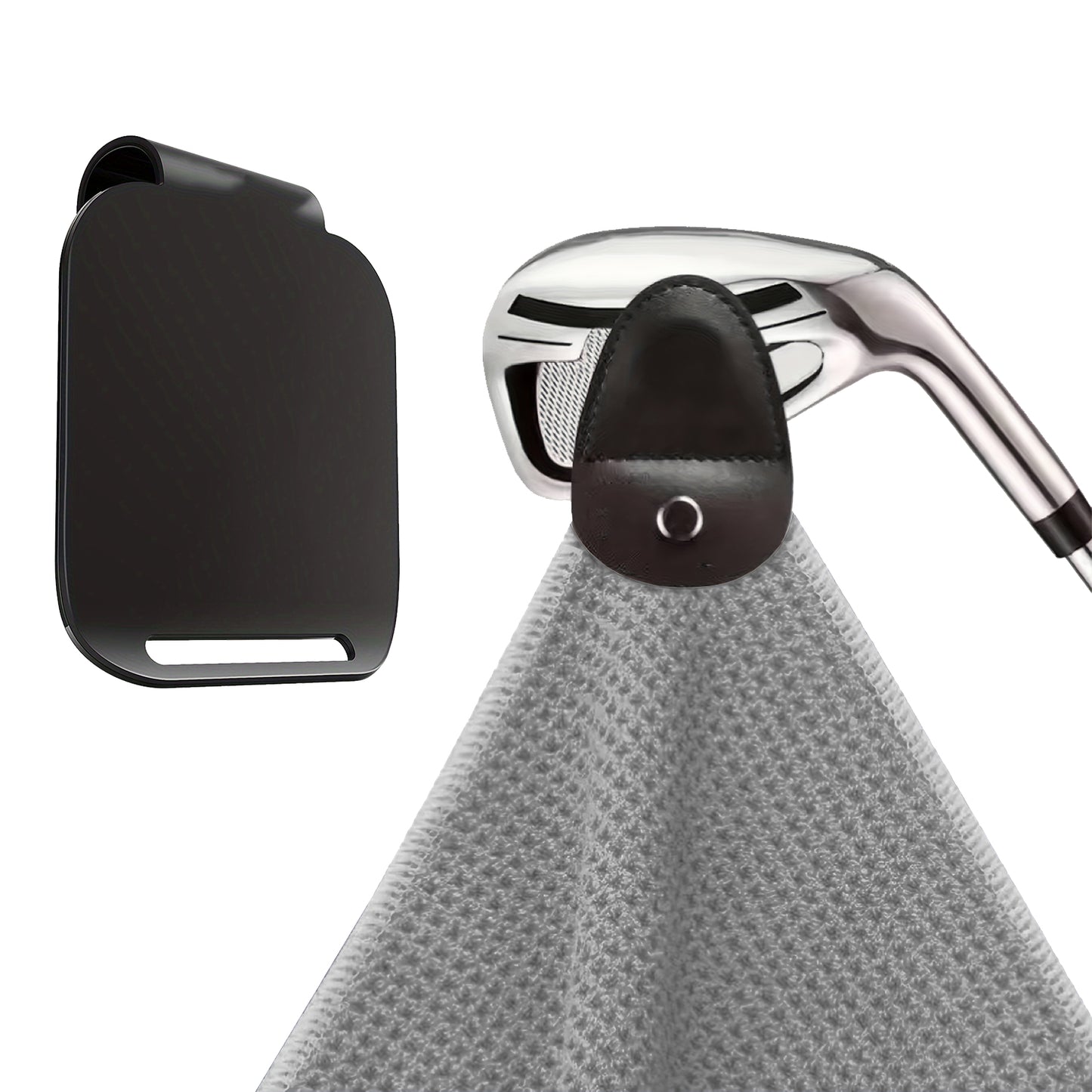 Magnetic Golf Bag Landing Pad + Golf Towel Set