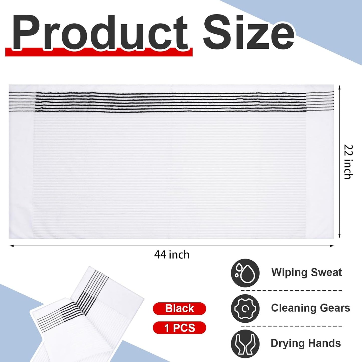 Large Cotton Caddie Style Golf Towel