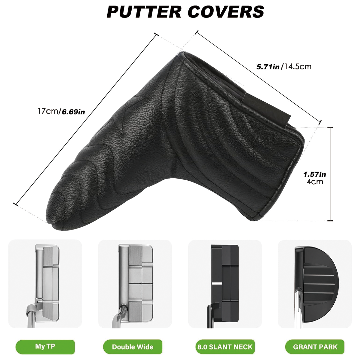 Golf Club Headcovers for Woods and Drivers