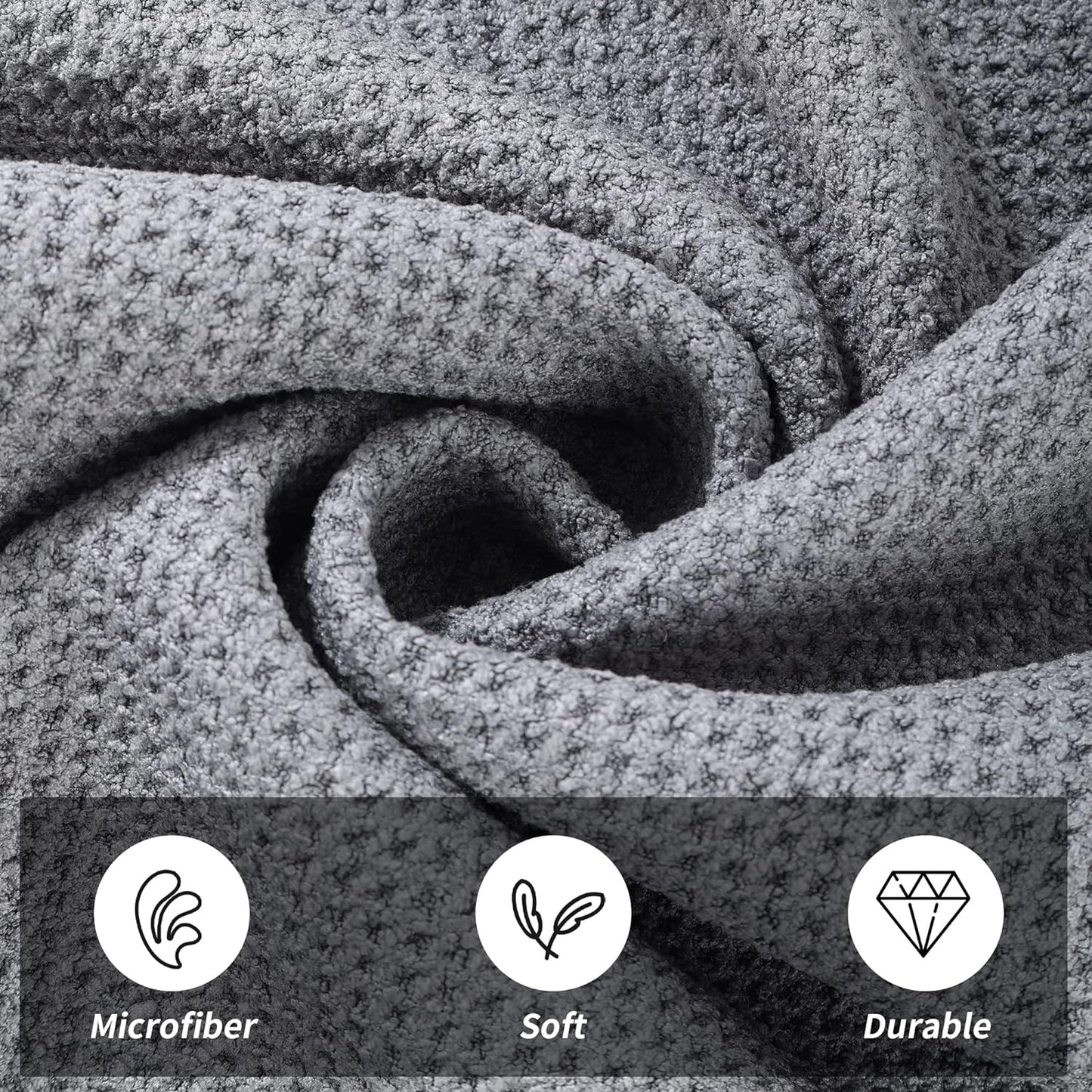 Magnetic Microfiber Waffle Golf Towel