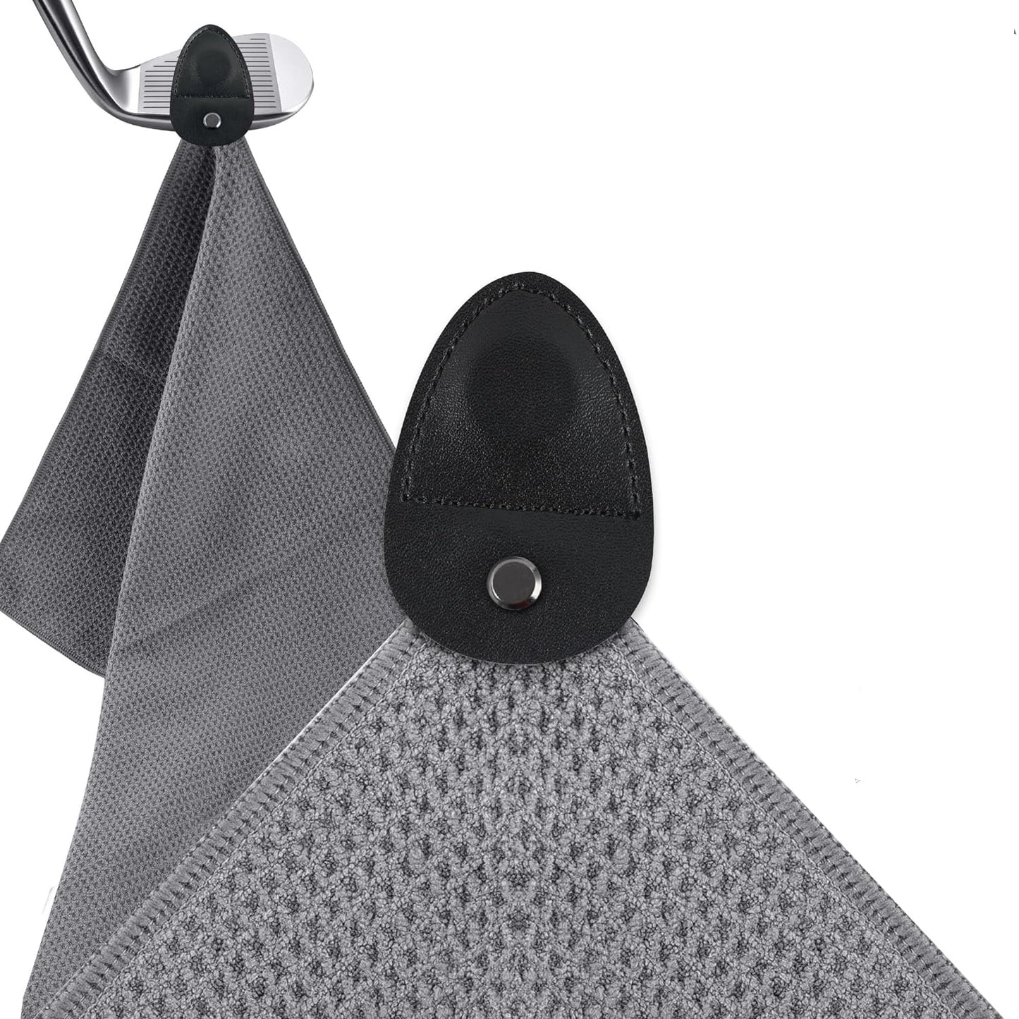 Magnetic Microfiber Waffle Golf Towel