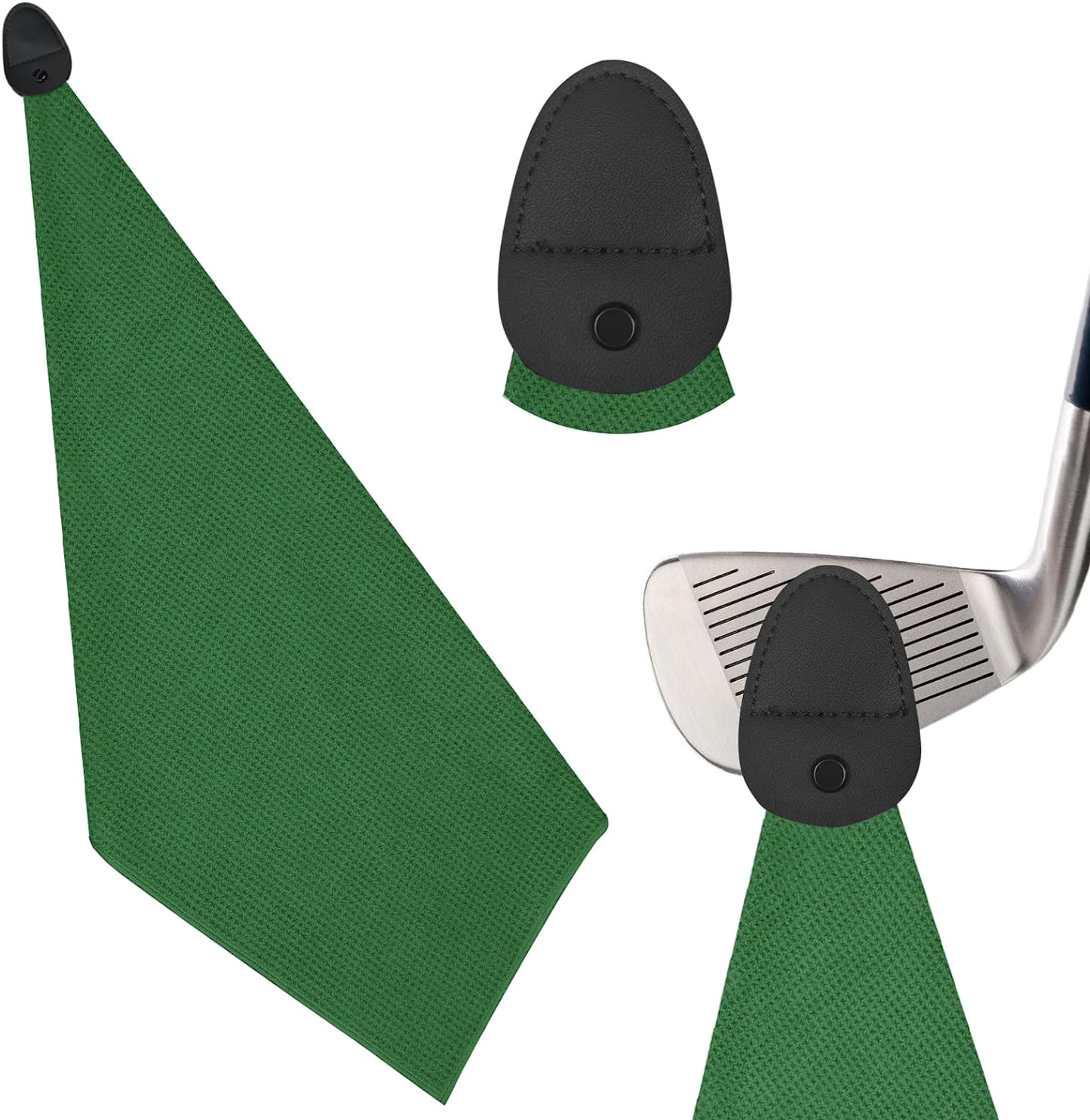 Magnetic Microfiber Waffle Golf Towel